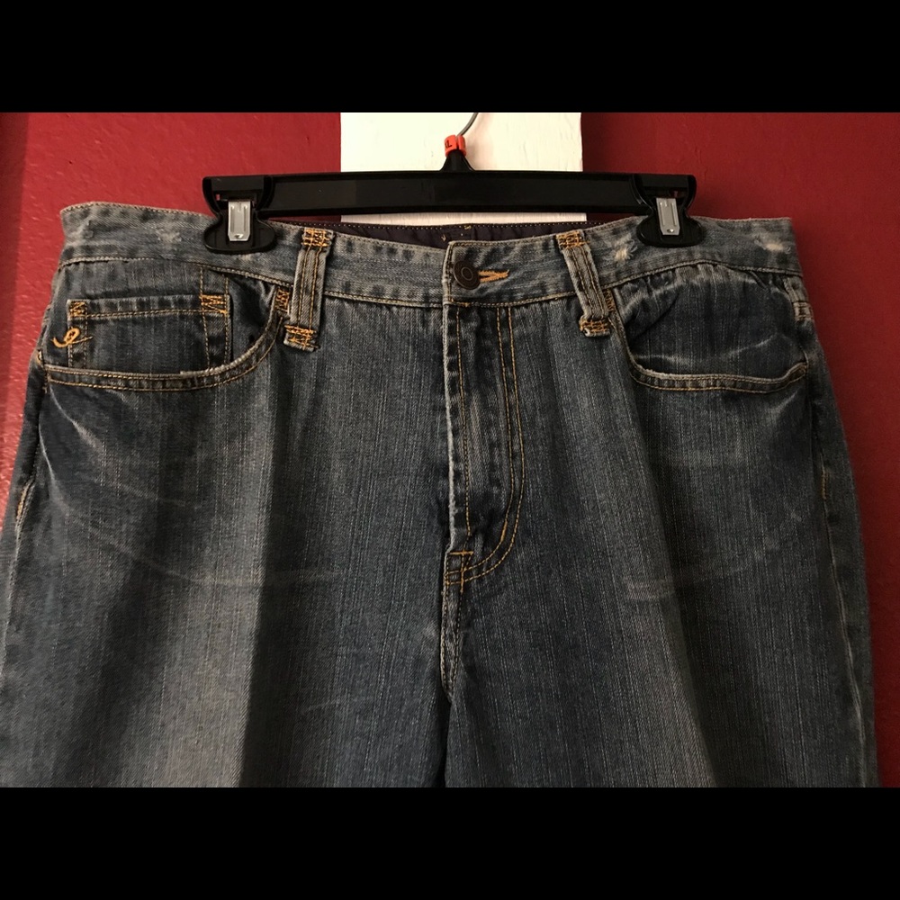 Men’s Seven7 Blue Jeans faded size W36